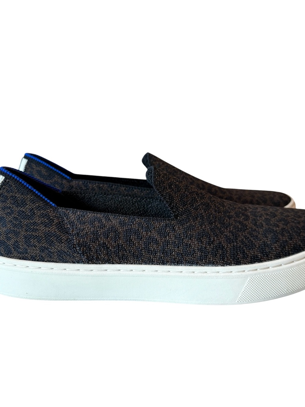 NWOT Rothy's Women's Slip On Cheetah Sneakers Size 9